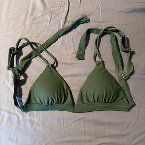 Monday Swimwear Olive Bikini Top